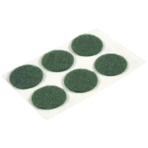 PRO-TEC® Self-Adhesive Round Medium Felt Pads